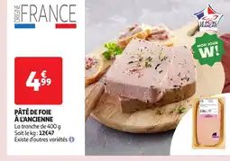 Auchan Pâté de foie à l'ancienne offre