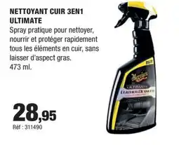 Autobacs Nettoyant cuir 3en1 ultimate offre