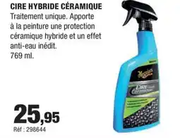 Autobacs Cire hybride céramique offre