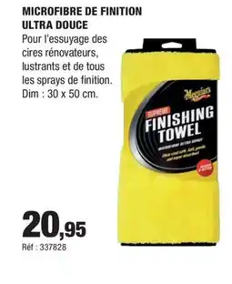 Autobacs Microfibre de finition ultra douce offre