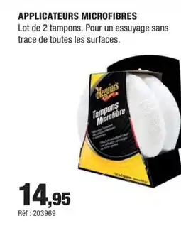 Autobacs Applicateurs microfibres offre