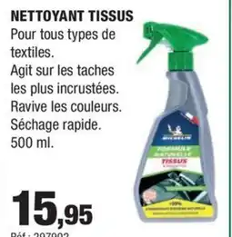 Autobacs Nettoyant tissus offre