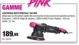 Autobacs LUSTREUSE ROTO ORBITALE 150 MM offre