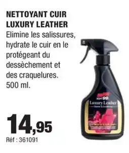 Autobacs Nettoyant cuir luxury leather offre