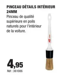 Autobacs Pinceau détails intérieur offre