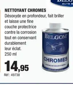 Autobacs Nettoyant chromes offre