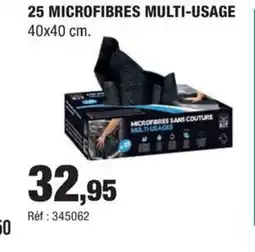 Autobacs 25 microfibres multi-usage offre