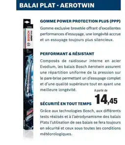 Autobacs Balai plat - aerotwin offre