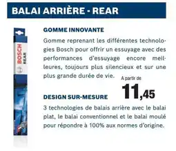 Autobacs Balai arrière - rear offre