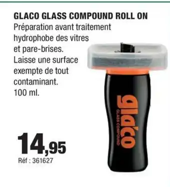 Autobacs GLACO glass compound roll on offre