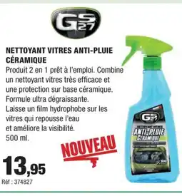 Autobacs Nettoyant vitres anti-pluie céramique offre
