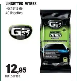 Autobacs Lingettes vitres offre