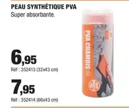 Autobacs Peau synthétique pva offre