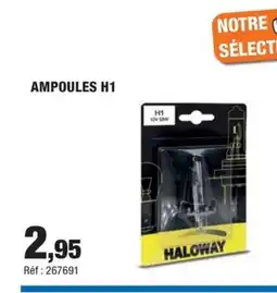 Autobacs HALOWAY Ampoules h1 offre