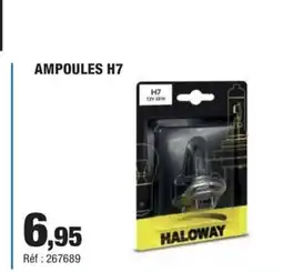 Autobacs HALOWAY Ampoules H7 offre