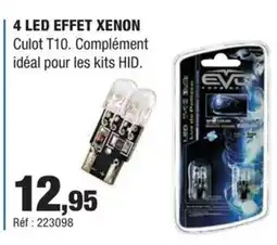 Autobacs 4 led effet xenon offre