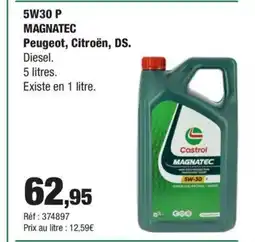 Autobacs 5W30 P MAGNATEC Peugeot, Citroën offre