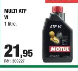 Autobacs Multi atf vi offre