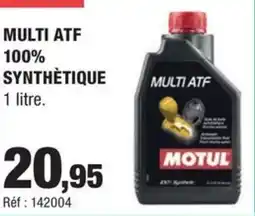 Autobacs Multi atf 100% synthètique offre