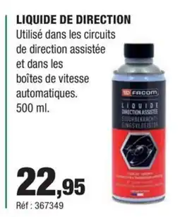 Autobacs Liquide de direction offre
