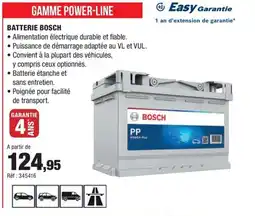Autobacs BOSCH Batterie offre