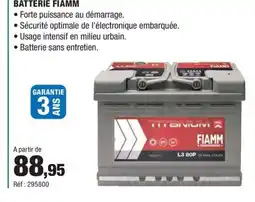 Autobacs Batterie fiamm offre