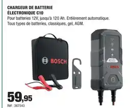 Autobacs Chargeur de batterie électronique c10 offre
