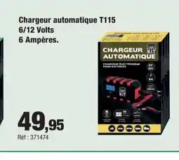 Autobacs Chargeur automatique T115 6/12 Volts offre
