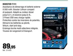 Autobacs Booster t111 offre