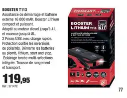 Autobacs Booster t113 offre