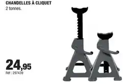 Autobacs Chandelles à cliquet offre