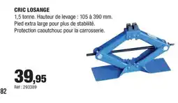 Autobacs Cric losange offre