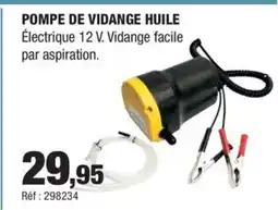 Autobacs Pompe de vidange huile offre