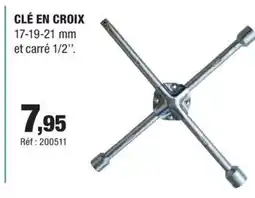 Autobacs Clé en croix offre