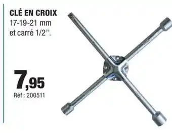 Autobacs Clé en croix offre