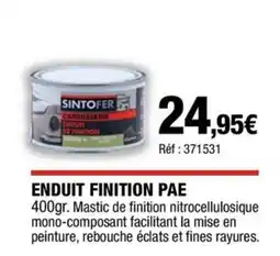 Autobacs Enduit finition pae offre