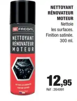 Autobacs FACOM Nettoyant rénovateur moteur offre