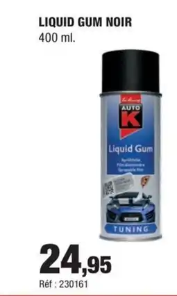 Autobacs Liquid gum noir offre