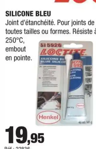 Autobacs LOCTITE Silicone bleu offre