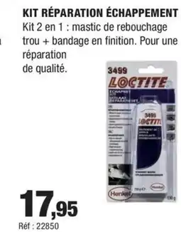 Autobacs LOCTITE  Kit réparation échappement offre