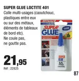 Autobacs LOCTITE Super glue offre