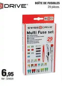 Autobacs Boîte de fusibles offre