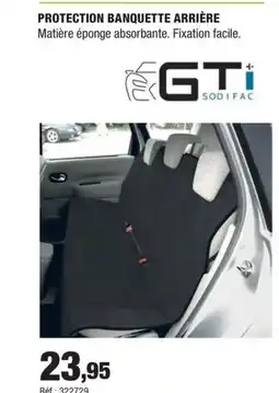 Autobacs Protection banquette arrière offre