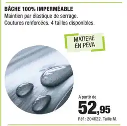 Autobacs Bâche 100% imperméable offre