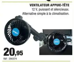 Autobacs Ventilateur appuie-tête offre