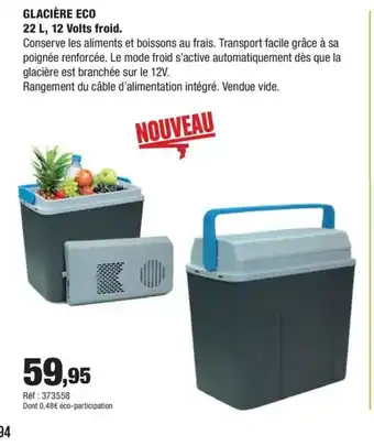 Autobacs Glacière eco offre