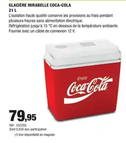 Autobacs Glacière mirabelle coca-cola offre