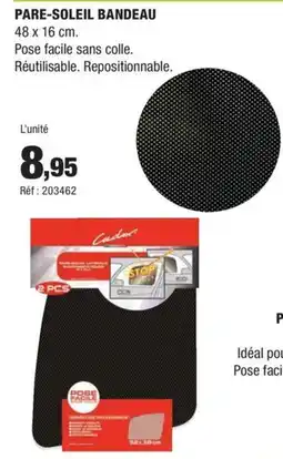 Autobacs Pare-soleil bandeau offre