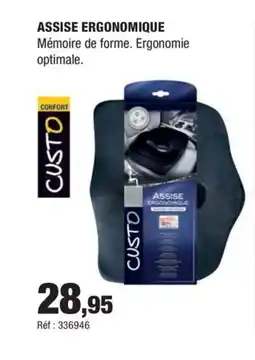 Autobacs Assise ergonomique offre