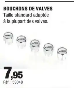 Autobacs Bouchons de valves offre